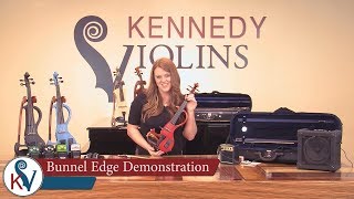 Bunnel Edge Electric Violin Outfit  KV [upl. by Farleigh185]