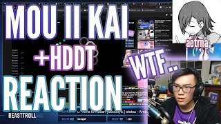 BTMC reacts to aetrnas Mou Ii Kai 1150pp HDDT osu play [upl. by Ahsasal]