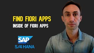 How to find FIORI Apps inside of a FIORI App SAP S4 HANA [upl. by Aluap]