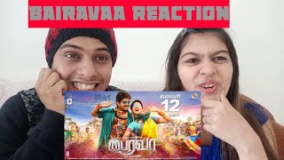 Bairavaa Official Teaser Reaction video I Vijay Keerthy Suresh Bharhathan Shw Vlog [upl. by Enovad903]