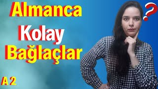 Almanca bağlaçlar A2Almnca bağlaçlar konu anlatımı [upl. by Adin786]