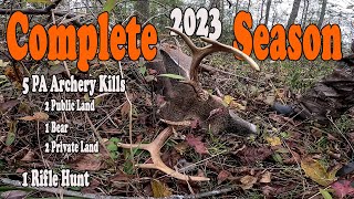 Pa Archery Hunting 5 successful hunts and 1 bonus youth rifle hunt [upl. by Ankeny]