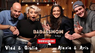 5  BADASSMOM  The Podcast  Alexia si Aris Eram  Despre copilarie dragoste si America Express [upl. by Ileana]