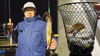 12302023 Late season squid fishing in Puget sound  How to fish for squid from the pier [upl. by Arit]