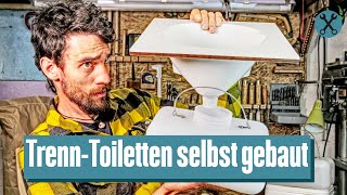 Trockentrenntoilette selbst gebaut  DIYTutorial  CampingToilette [upl. by Yadsendew]