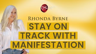 Rhonda Byrne on Tips to Stay on Track with Manifestation  RHONDA SHORT TALKS [upl. by Wolbrom]