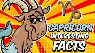 Interesting Facts About CAPRICORN Zodiac Sign [upl. by Avilo]