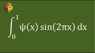 Solving the definite integral using reflection formula for digamma function [upl. by Aiak841]