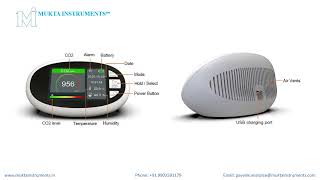 CO2 Meter Air Quality Detector DM125C [upl. by Airun]