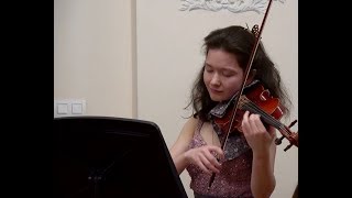 Mendelssohn Violin concerto in D minor  Leggiero Orchestra Anna Savkina Jeremy Walker [upl. by Hitchcock]