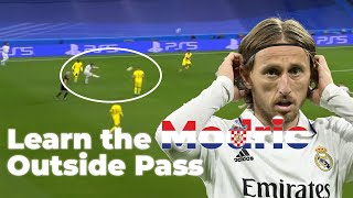 Learn to pass like Modric  Trivela Assist TUTORIAL [upl. by Florrie]