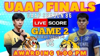 NU vs UST  UAAP Season 86 FINALS GAME 2 LIVE Scoreboard  Mens Division [upl. by Airegin]