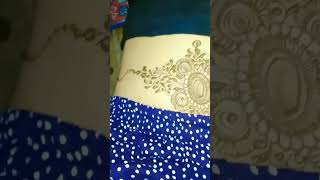 Navel tattoo design by khubsurat mehndi tattoo hennatattoo hennaartist [upl. by Panchito]