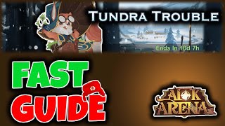 Tundra Trouble  New VOYAGE OF WONDERS Walkthrough AFK ARENA [upl. by Ycnaf]