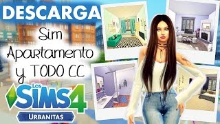 DESCARGA APARTAMENTO SIM Y TODO EL CC DE LOS SIMS 4 URBANITAS [upl. by Aikahs813]