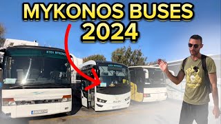 MYKONOS BUSES 2024 [upl. by Eah932]