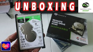 Seagate BarraCuda 1TB 25inch ST1000LM048 Unboxing and Installing [upl. by Azpurua634]