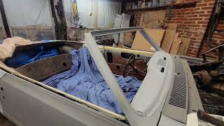 Ep 58 of 1965 Pontiac LeMans Restoration Assembling and Aligning Body Panels [upl. by Yetta]