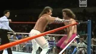 Ravishing Rick Rude Vs Brutus The Barber Beefcake 1989 [upl. by Lartnom206]