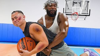 Cash vs Kenny Chao In Brutal 1v1 Basketball Game [upl. by Shanan]