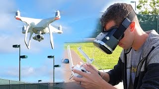 Howto Cheap amp Easy FPV quotVRquot Goggles for Phantom 4 amp DJI Drones [upl. by Auqinaj824]