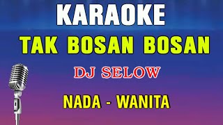 SETIA UNTUK SELAMANYA  Aprilian amp Fauzana  KARAOKE Nada Wanita  DJ SELOW FULL BASS [upl. by Nylikcaj]