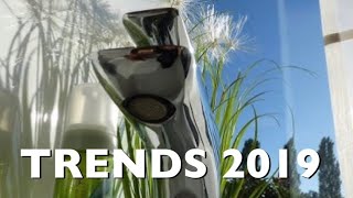 TRENDS 2019  Sanitär und große Fliesen [upl. by Sinnel]