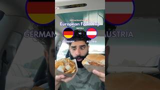 GERMANY VS AUSTRIA  European Food Cup [upl. by Anaillil]