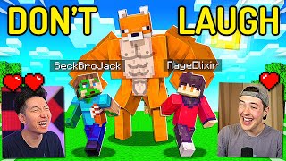 YOU LAUGH  YOU DELETE MINECRAFT IMPOSSIBLE [upl. by Kaye]