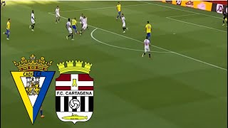 FC Cartagena vs Cádiz CF 12 Resumen  La Liga 2  20242025 [upl. by Willis]