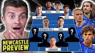 THIS CHELSEA XI CAN DESTROY NEWCASTLE 😱  NEWCASTLE vs CHELSEA PREVIEW [upl. by Charmain]