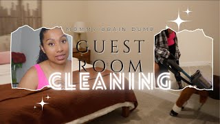 Zone cleaning  Brain Dump  GUEST ROOM TIDY [upl. by Molli]