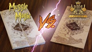 Muggle Magic VS Noble Collection  Marauders Map Edition [upl. by Eintroc340]