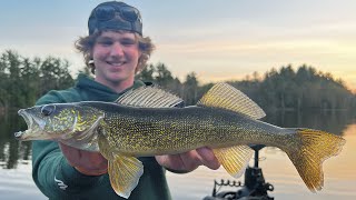 The Best Walleye Fishing In Michigan [upl. by Lled]