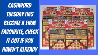 5 Fun scratch cards to brighten your day £15 of the £3 Cashword Extra scratch tickets [upl. by Circosta942]