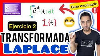 ✅​Transformada de LAPLACE de Ftt  𝘽𝙞𝙚𝙣 𝙀𝙭𝙥𝙡𝙞𝙘𝙖𝙙𝙤😎​🫵​💯​  Métodos Numéricos [upl. by Jepum]