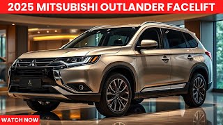 2025 Mitsubishi Outlander Facelift Unveiled  EXTERIOR amp INTERIOR [upl. by Bradlee]