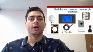 Medidor de energia electrica  Review PZEM 061 power meter [upl. by Chae619]