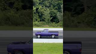 Old Dodge Truck Does 14 Mile dragracing dodge [upl. by Arraeis]