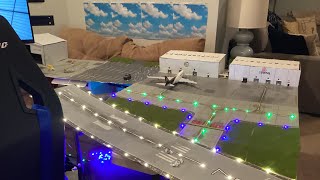 Model airport update 3 modelairports modelplanes diy [upl. by Thgirw]