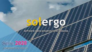 Projeto fotovoltaico ongrid completo – Solergo 2020 [upl. by Elgar]