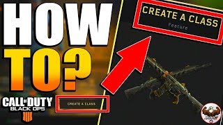 How to Create a Class in Bo4 amp Common Mistakes [upl. by Netsirhc]