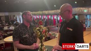 🎯Interview Berry van Peer  NoordBrabant Open 2024 sterkdarts [upl. by Eyot]