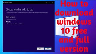 How to download Windows 10 Free from Microsoft [upl. by Enaek403]