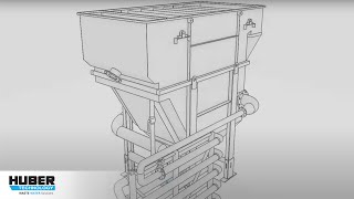 HUBER Dissolved Air Flotation Plant HDF  Animation [upl. by Seraphina583]