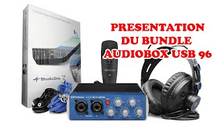 Présentation bundle Presonus Audiobox USB 96 [upl. by Deedee]