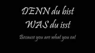 RammsteinMein Teil lyrics w english trans [upl. by Lanford30]