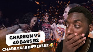 CHARRON IS DIABOLICAL FORMER PRO HOOPER REACTS TO ROUND 2 CHARRON VS 40 BARS KingOfTheDot [upl. by Chaudoin212]