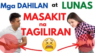 Lunas sa Masakit na TAGILIRAN sa bandang KANAN o KALIWA  Gamot SANHI ng pananakit ng tagiliran [upl. by Folly]