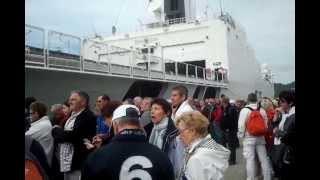 Le Mongele géant de la marine Française sur la Seine à Rouen [upl. by Early]